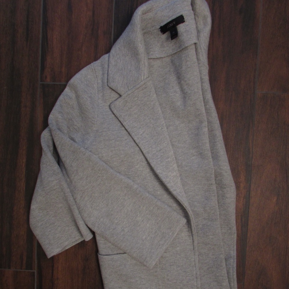 J. Crew Dressy Collared Cardigan